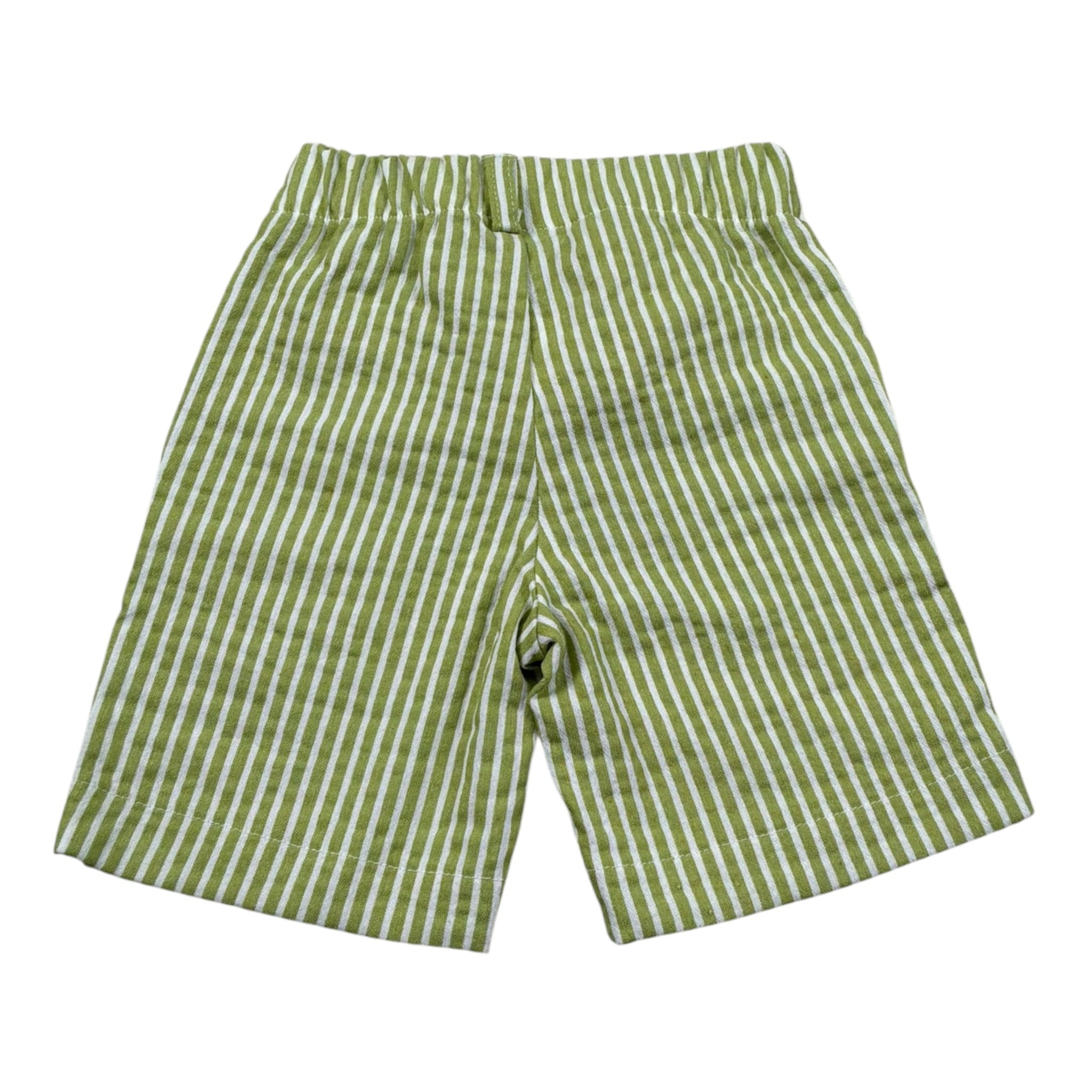 J.O. Milano Bermuda tinta unita Fantasia A Righe Verde per Bambino 571M1J VERDE J.O. MILANO 