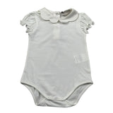J.O. Milano Body Mezza Manica tinta unita Panna per Neonata 571X1 PANNA J.O. MILANO 
