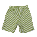 J.O. Milano Bermuda Fantasia A Righe con Elastico In Vita per Neonato 574M1 VERDE J.O. MILANO 