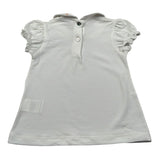 J.O. Milano T-Shirt tinta unita con Colletto Bianco per Neonata 576G3 BIANCO J.O. MILANO 