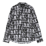 John Richmond Camicia Bicolore Logata per Bambino RBP23011CA BIANCO/NERO JOHN RICHMOND 