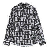 John Richmond Camicia Bicolore Logata per Bambino RBP23011CA BIANCO/NERO JOHN RICHMOND 