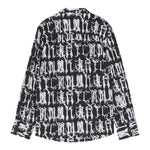 John Richmond Camicia Bicolore Logata per Bambino RBP23011CA BIANCO/NERO JOHN RICHMOND 