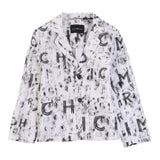 John Richmond Giacca Tinta Unita Logata per Bambino RBP24146GCHB BIANCO JOHN RICHMOND 