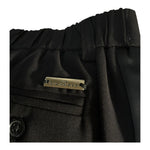 John Richmond Pantalone Tinta Unita con Elastico In Vita per Neonato RBP24189PA NERO JOHN RICHMOND 