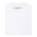 John Richmond T-Shirt Girocollo Tinta Unita con Stampa per Neonato RBP25003TSJN BIANCO JOHN RICHMOND 