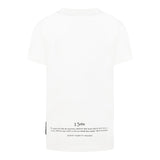 John Richmond T-Shirt Girocollo Tinta Unita con Stampa per Bambino RBP25057TS BIANCO JOHN RICHMOND 