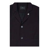 John Richmond Giacca Tinta Unita con Bottoni per Bambino RBP25221GC NERO JOHN RICHMOND 