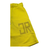 John Richmond Bermuda Tuta Tinta Unita con Logo per Bambino RBP26010BE GIALLO JOHN RICHMOND 