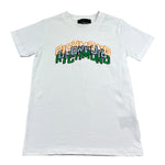 John Richmond T-Shirt Girocollo Tinta Unita con Stampa per Bambino RBP26042TS BIANCO JOHN RICHMOND 