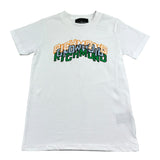 John Richmond T-Shirt Girocollo Tinta Unita con Stampa per Bambino RBP26042TS BIANCO JOHN RICHMOND 