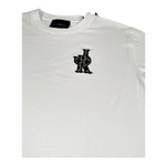 John Richmond Completo 2 Pezzi T-Shirt-Bermuda  per Bambino RBP26078CJ BIANCO JOHN RICHMOND 
