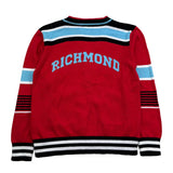 John Richmond Cardigan Tinta Unita con Stampa per Bambino RBP26127CD ROSSO JOHN RICHMOND 