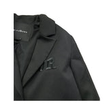 John Richmond Giacca Tinta Unita con Profili Maniche In Contrasto per Bambino RBP26138GC NERO JOHN RICHMOND 