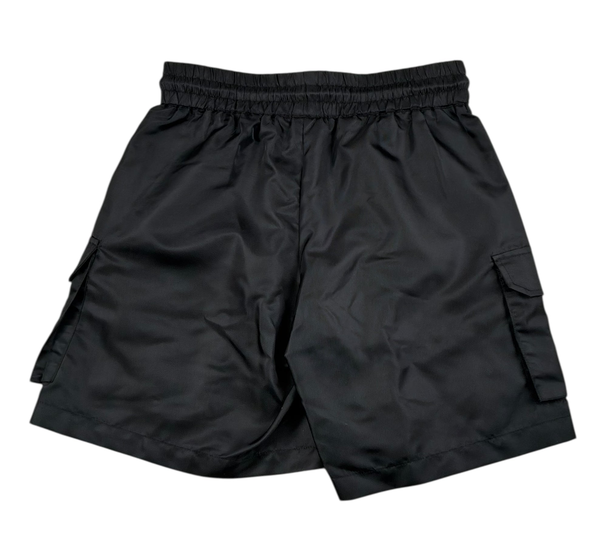 John Richmond Bermuda Tinta Unita con Elastico In Vita per Bambino RBP26152BE NERO JOHN RICHMOND 