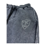 John Richmond Pantalone Tuta Tinta Unita per Bambino RBP26154PA NERO JOHN RICHMOND 