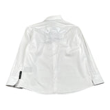 John Richmond Camicia Tinta Unita con Bottoni per Bambino RBP26158CA BIANCO JOHN RICHMOND 