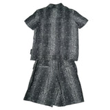 John Richmond Completo 2 Pezzi Camicia-Bermuda per Bambino RBP26159CE NERO JOHN RICHMOND 