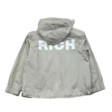 John Richmond Giubbino Tinta Unita con Cappuccio E Zip per Bambino RBP26186GB BEIGE JOHN RICHMOND 