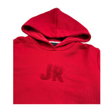 John Richmond Felpa Chiusa con Cappuccio Tinta Unita per Bambino RBP26190FE ROSSO JOHN RICHMOND 