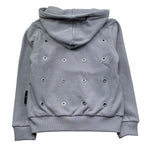 John Richmond Felpa con Zip E Cappuccio Tinta Unita per Bambino RBP26214FE GRIGIO JOHN RICHMOND 