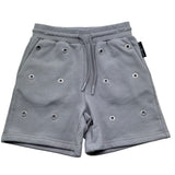 John Richmond Bermuda In Tuta Tinta Unita con Trafori per Bambino RBP26215BE GRIGIO JOHN RICHMOND 