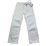 John Richmond Jeans Tinta Unita con Catena per Bambino RBP26227PA BIANCO JOHN RICHMOND 