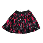 John Richmond Gonna tinta unita con Stampe Nero per Bambina RGP24013GO NERO JOHN RICHMOND 