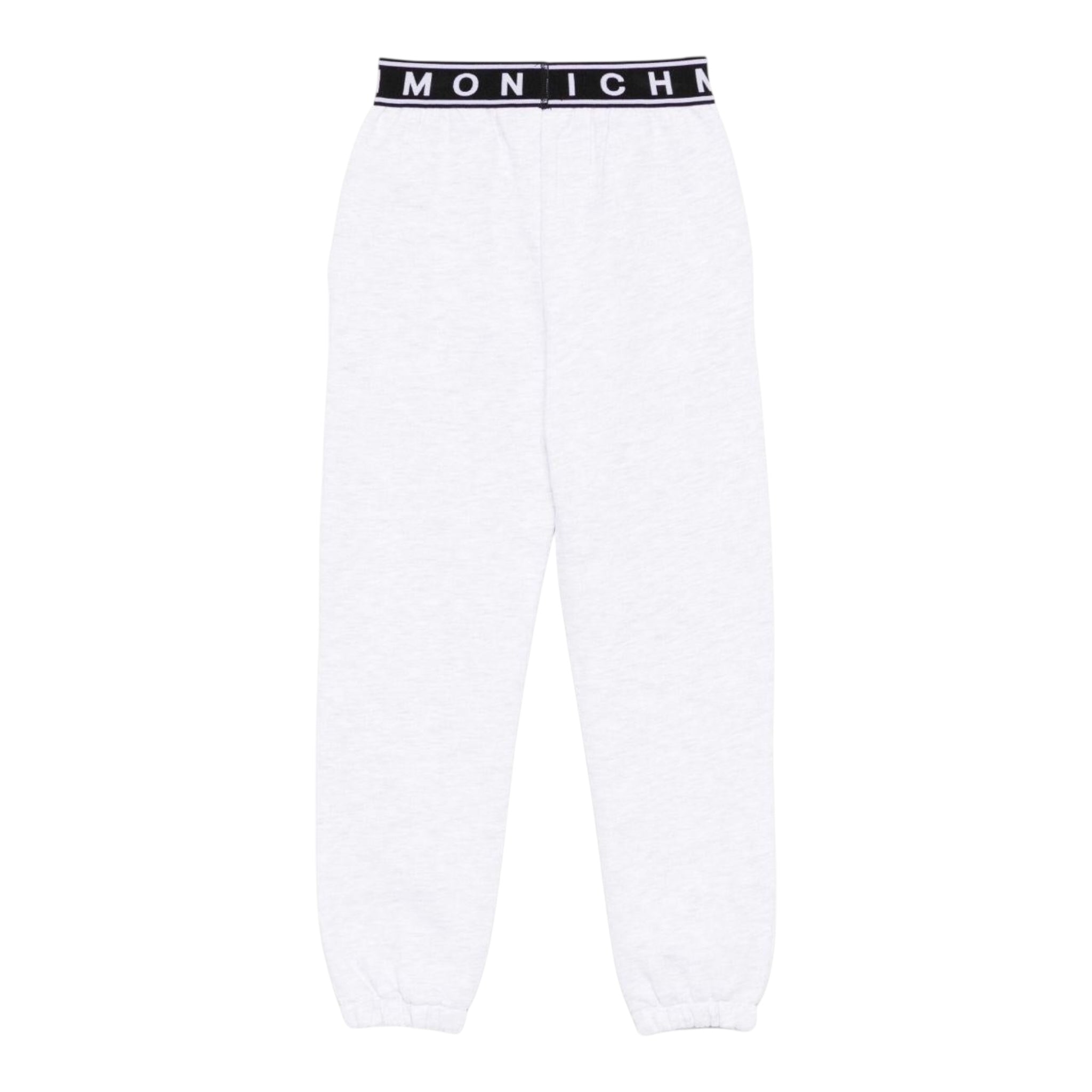 John Richmond Pantalone In Tuta Tinta Unita con Elastico Logato per Bambina RGP25110PA GRIGIO JOHN RICHMOND 
