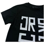 John Richmond T-Shirt Girocollo Tinta Unita con Stampa per Bambina RGP26012TS NERO JOHN RICHMOND 