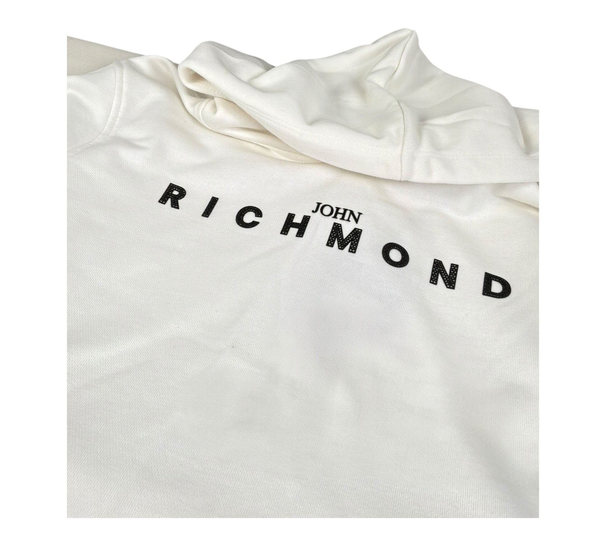 John Richmond Completo 2 Pezzi Felpa-Pantalone Tinta Unita per Bambino RGP26013CF BIANCO JOHN RICHMOND 