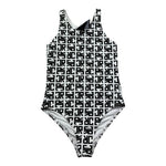 John Richmond Costume Intero Stampa Loghi per Bambina RGP26025CO BIANCO JOHN RICHMOND 