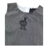John Richmond Top Giromanica Tinta Unita per Bambina RGP26038TO GRIGIO JOHN RICHMOND 