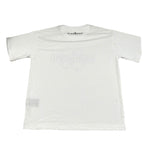 John Richmond T-Shirt Girocollo Tinta Unita con Stampa per Bambina RGP26039TS BIANCO JOHN RICHMOND 