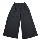 John Richmond Pantalone Tinta Unita Modello Palazzo per Bambina RGP26066PA NERO JOHN RICHMOND 