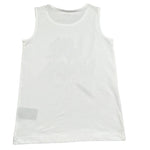 John Richmond Completo 2 Pezzi Canotta Tinta Unita con Stampa-Short per Bambina RGP26120CJ BIANCO JOHN RICHMOND 
