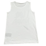 John Richmond Completo 2 Pezzi Canotta Tinta Unita con Stampa-Short per Bambina RGP26120CJ BIANCO JOHN RICHMOND 