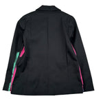 John Richmond Giacca Tinta Unita con Profili In Contrasto per Bambina RGP26134GC NERO JOHN RICHMOND 