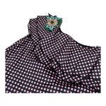 John Richmond Abito Biclore con Fantasia A Quadri per Bambina RGP26175VE NERO/ROSA JOHN RICHMOND 