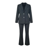 John Richmond Completo 2 Pezzi Giacca-Pantalone Tinta Unita per Bambina RGP26179JP NERO JOHN RICHMOND 