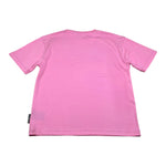 John Richmond T-Shirt Tinta Unita con Brillantini per Bambina RGP26199TS ROSA JOHN RICHMOND 