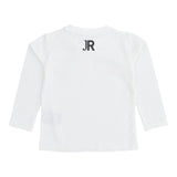 John Richmond Shirt Girocollo Tinta Unita con Stampa per Neonato RIA240066TS BIANCO JOHN RICHMOND 