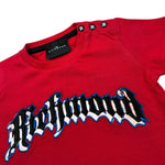 John Richmond T-Shirt Girocollo tinta unita con Stampa Rosso per Neonato RIP23075TS ROSSO JOHN RICHMOND 