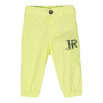 John Richmond Pantalone Tinta Unita con Stampa per Neonato RIP24122PA VERDE JOHN RICHMOND 