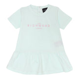 John Richmond Abito tinta unita con Stampa Verde Acqua per Bambina RIP25005VEJXXX VERDE ACQUA JOHN RICHMOND 