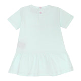 John Richmond Abito tinta unita con Stampa Verde Acqua per Bambina RIP25005VEJXXX VERDE ACQUA JOHN RICHMOND 