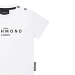 John Richmond T-Shirt Girocollo tinta unita con Stampa Bianco per Neonato RIP25014TSXXXX BIANCO JOHN RICHMOND 