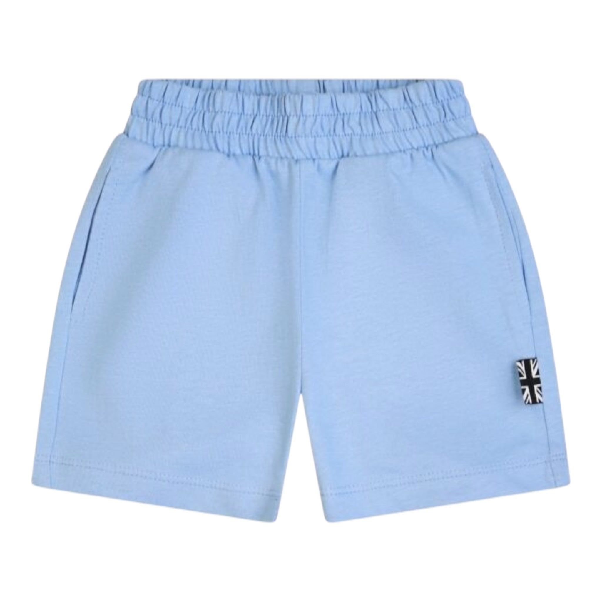 John Richmond Completo 2 Pezzi T-Shirt-Bermuda Bicolore per Neonato RIP25050CJ BIANCO/AZZURRO JOHN RICHMOND 