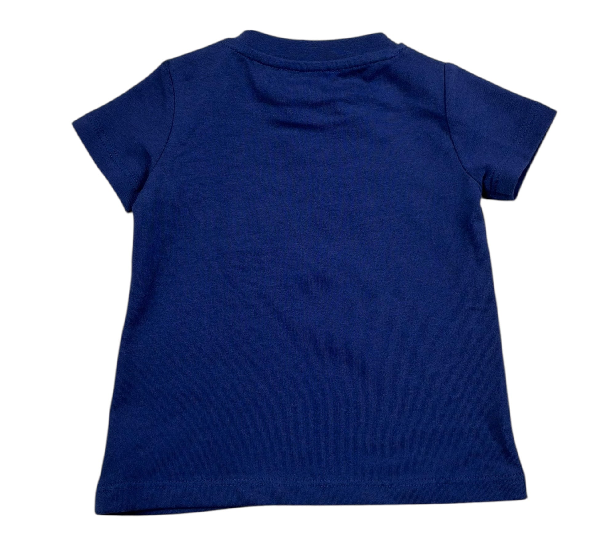 John Richmond T-Shirt Girocollo Tinta Unita con Stampa per Neonato RIP26002TS BLU JOHN RICHMOND 