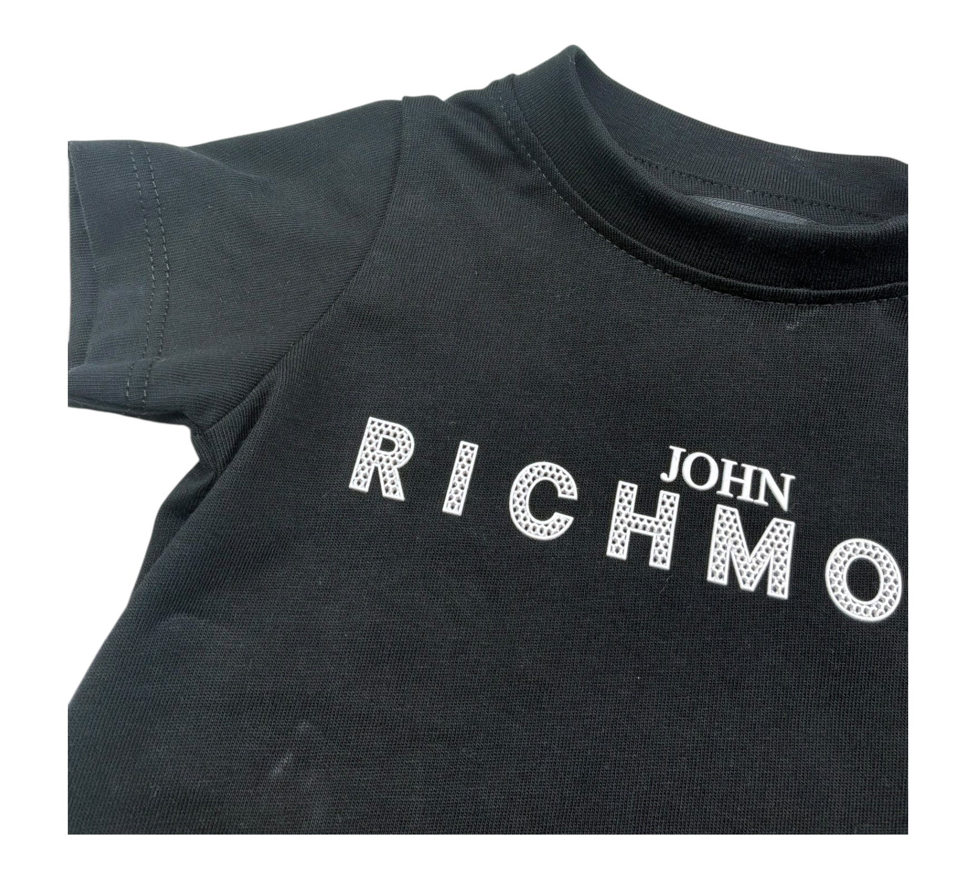 John Richmond Completo 2 Pezzi Canotta-Bermuda Tinta Unita per Neonato RIP26006CJ NERO JOHN RICHMOND 